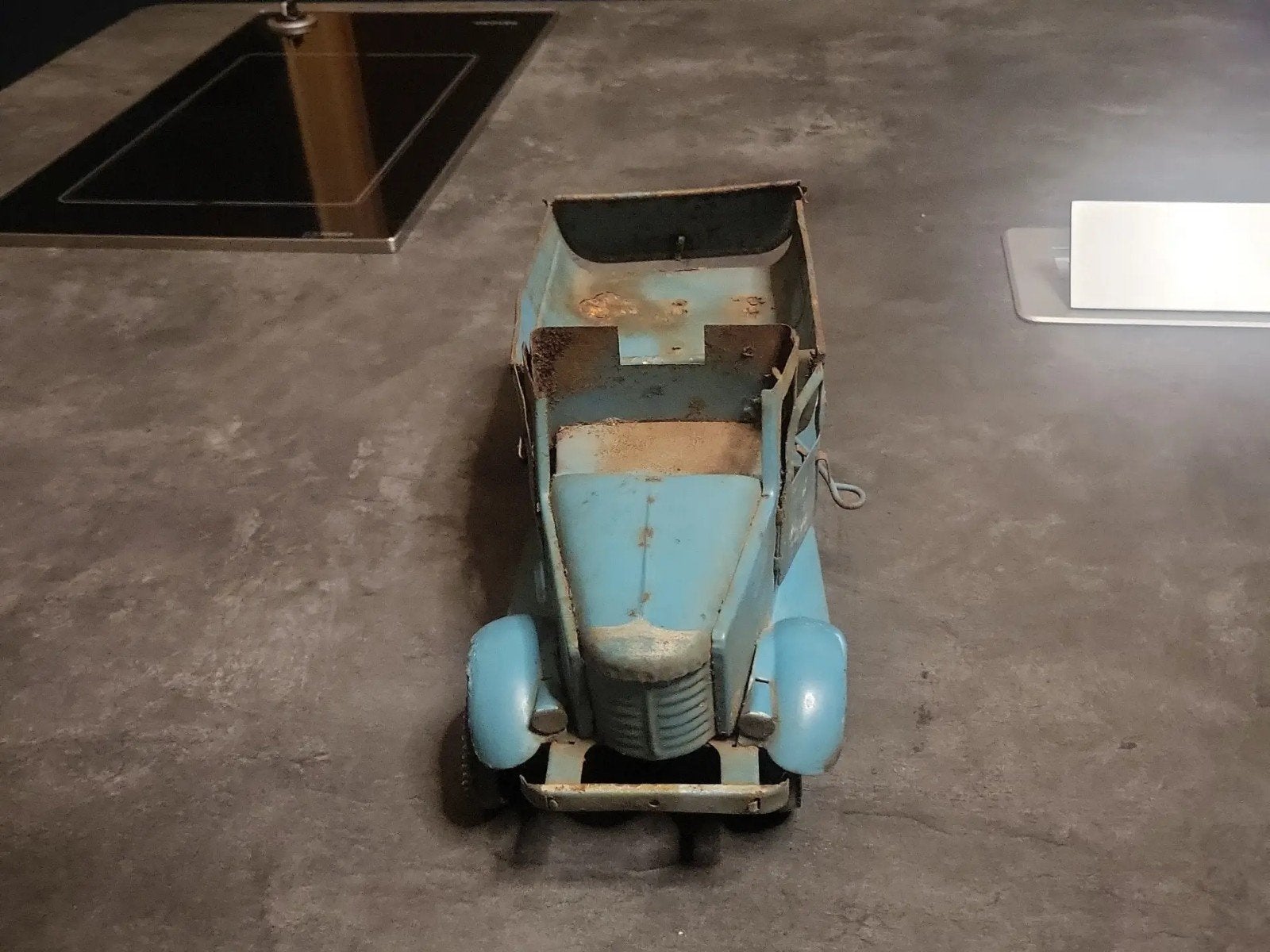 Oude Auto blikken USSR Sovjet jaren 1960/70, Ophalen of Verzenden, Gebruikt, Overige merken