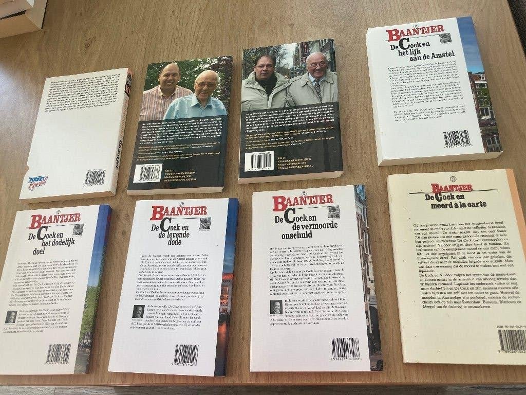 8 boeken Baantjer, Boeken, Ophalen of Verzenden, Zo goed als nieuw