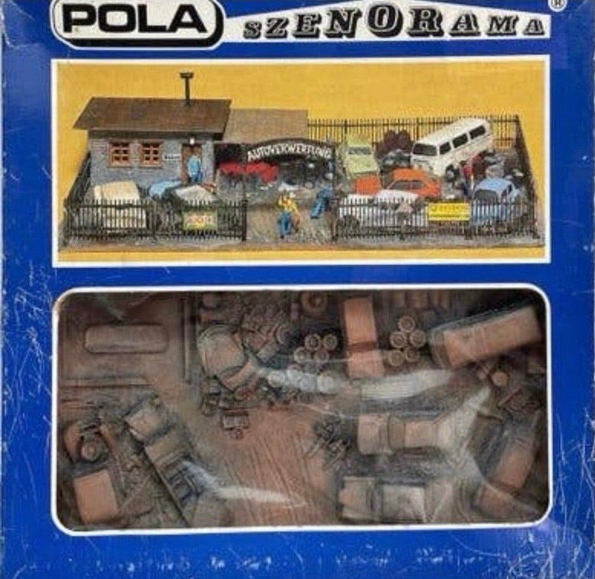 Pola Szenerama Autosloperij Diorama Modelbouw Kit, Ophalen of Verzenden, Nieuw, Auto, Overige merken
