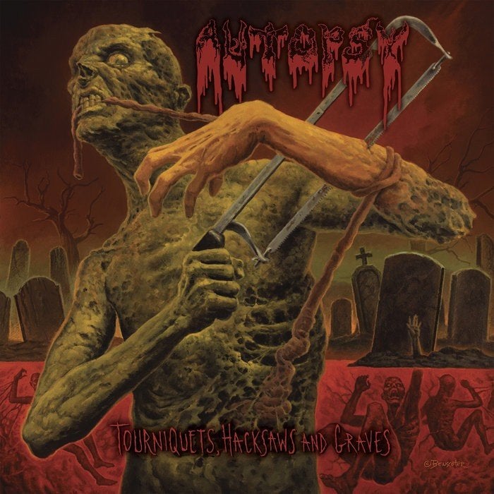 AUTOPSY - Tourniquets, Hacksaws And Graves (Black Vinyl), Gatefold hoes, Verzenden, Nieuw in verpakking, 12 inch