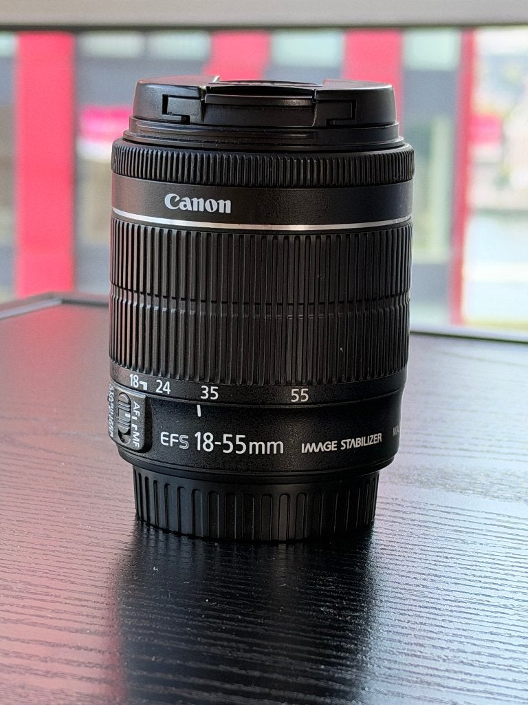 Canon EF-S 18-55mm f/3.5-5.6 IS STM, Canon, Ophalen of Verzenden, Zo goed als nieuw, Standaardlens