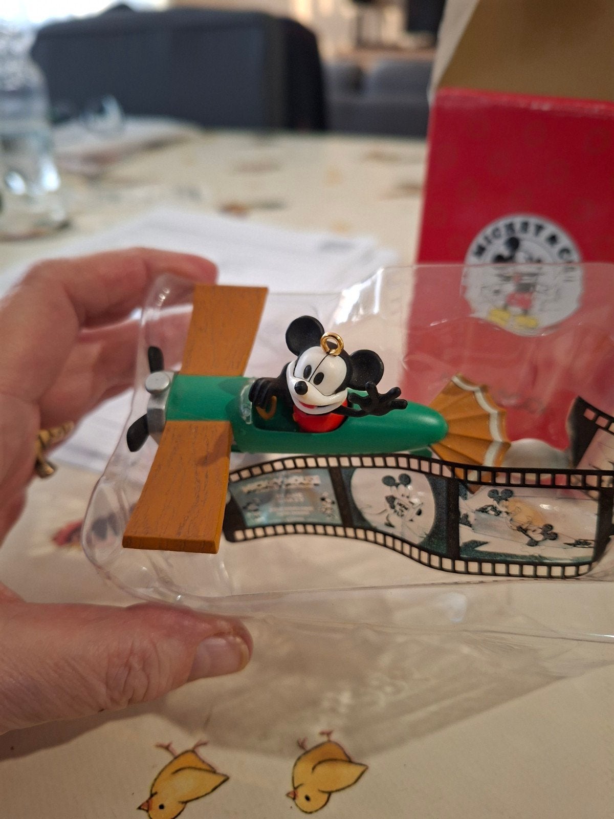 Mickey Mouse kerstornament, Ophalen of Verzenden