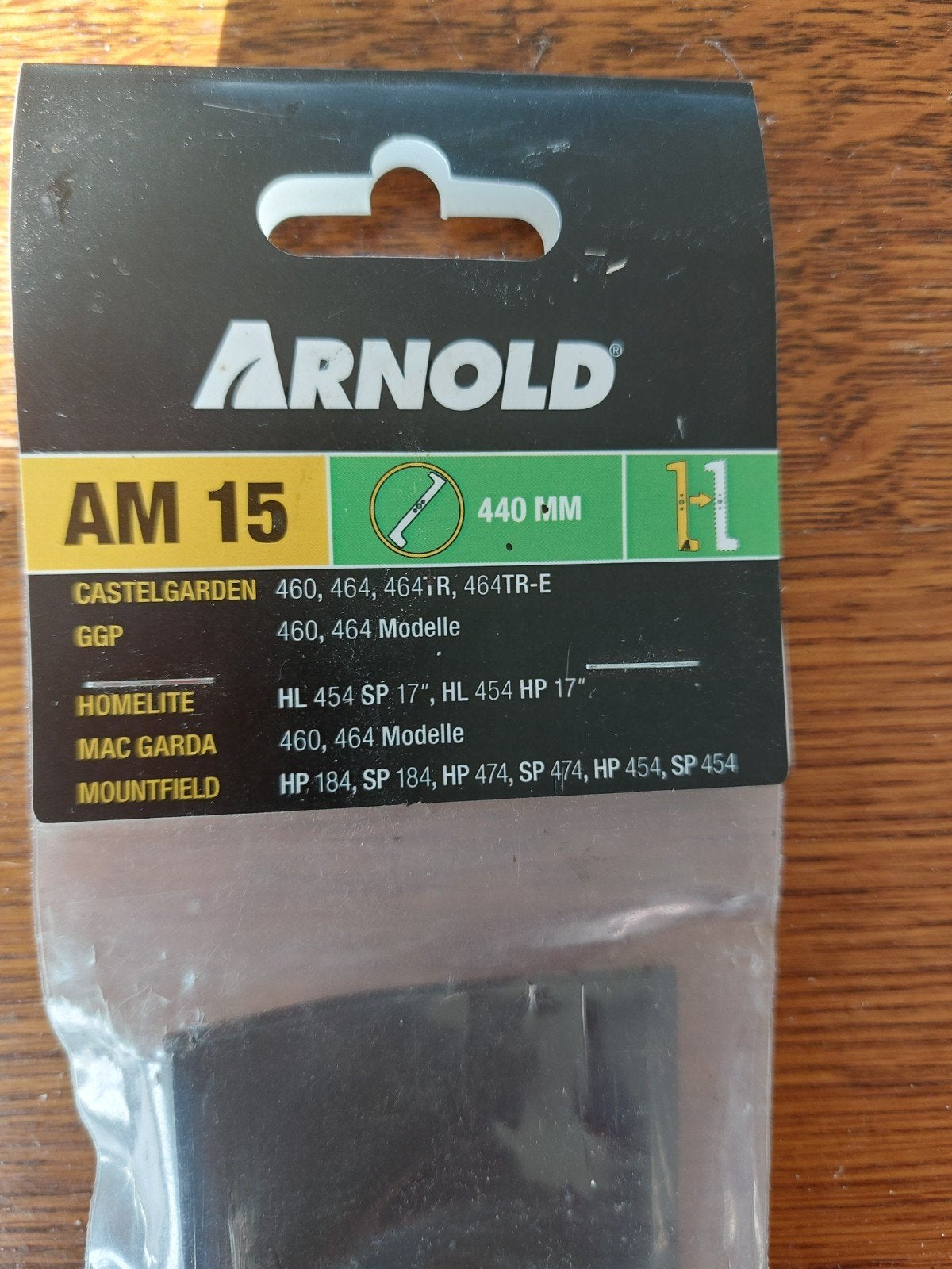 Arnold Grasmaaier Mes AM 15 - 440 mm, Arnold, Cirkelmaaier, Nieuw, Ophalen of Verzenden