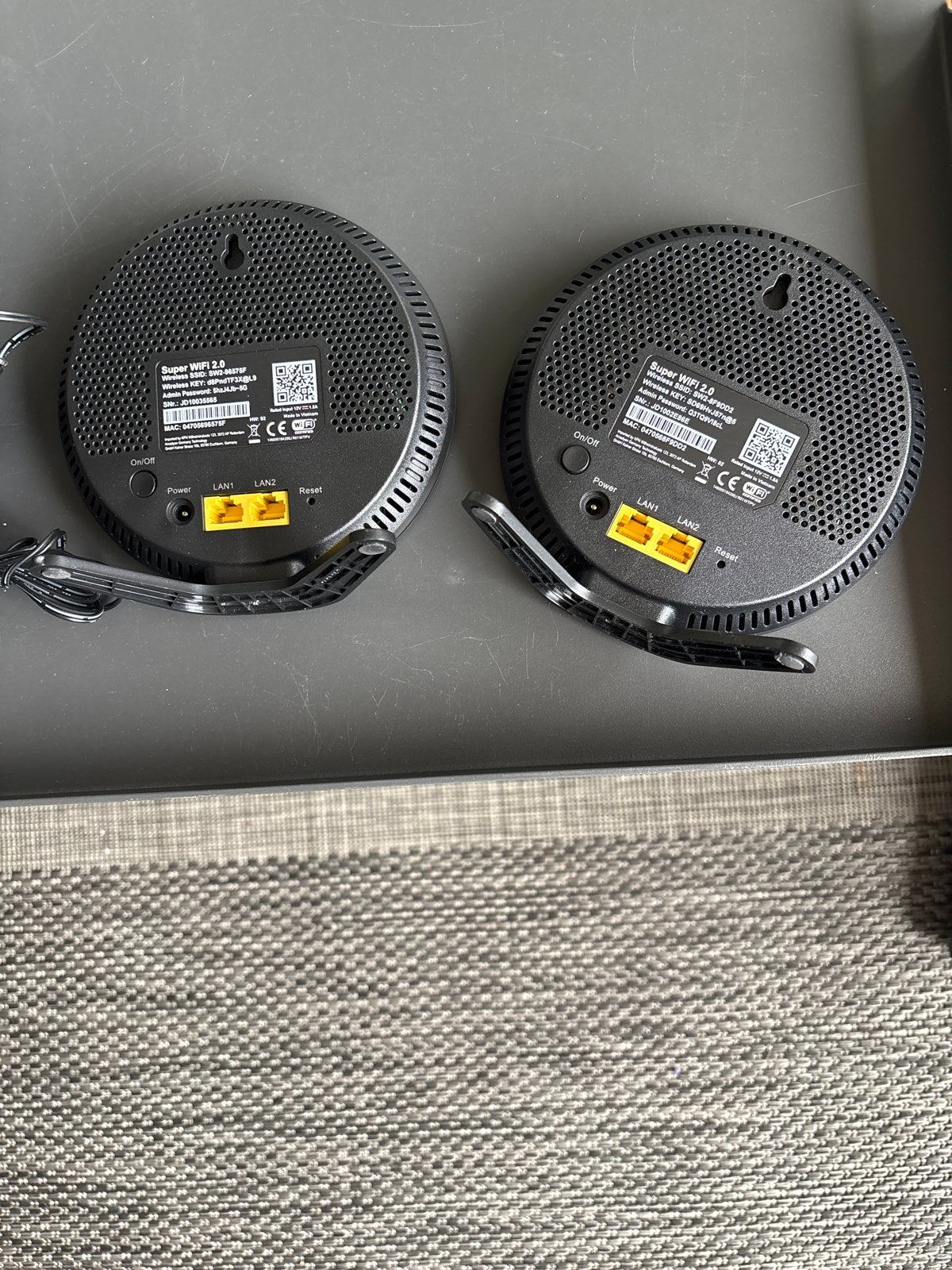 KPN Super Wifi 2.0 Routers (2 stuks), Ophalen, Gebruikt, Router