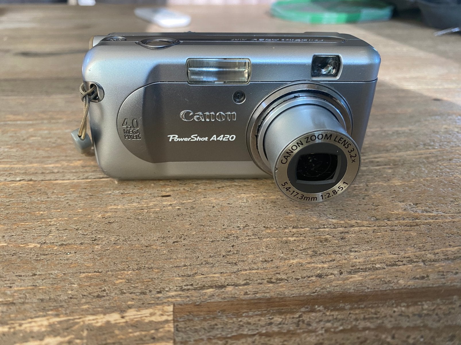 Vintage Canon powershot A420 digitale camera, Ophalen of Verzenden, Zo goed als nieuw, Canon
