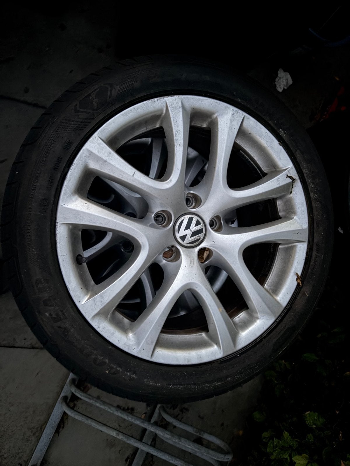 Volkswagen Scirocco velgen 17 inch, Gebruikt, Banden en Velgen, 17 inch, Ophalen of Verzenden
