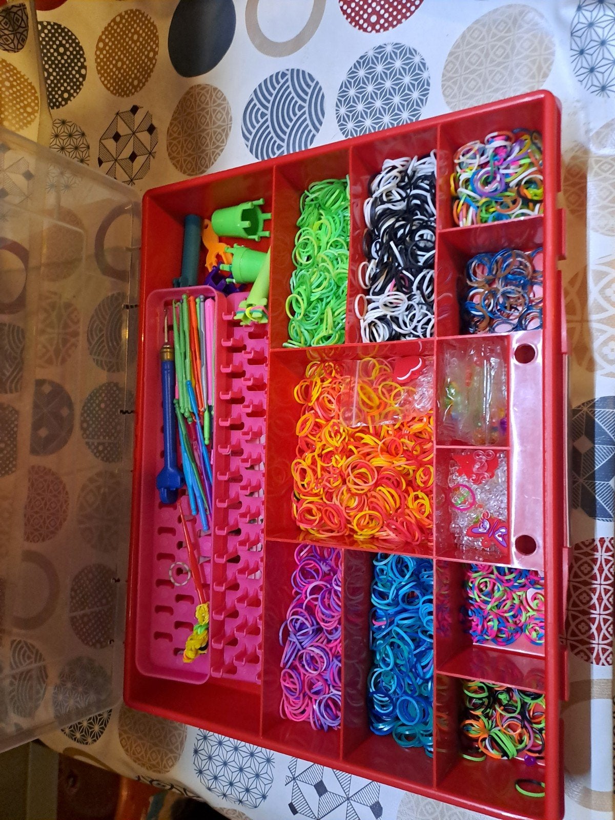 Grote Loom Bands Knutselset met Boeken en Accessoires, Ophalen of Verzenden