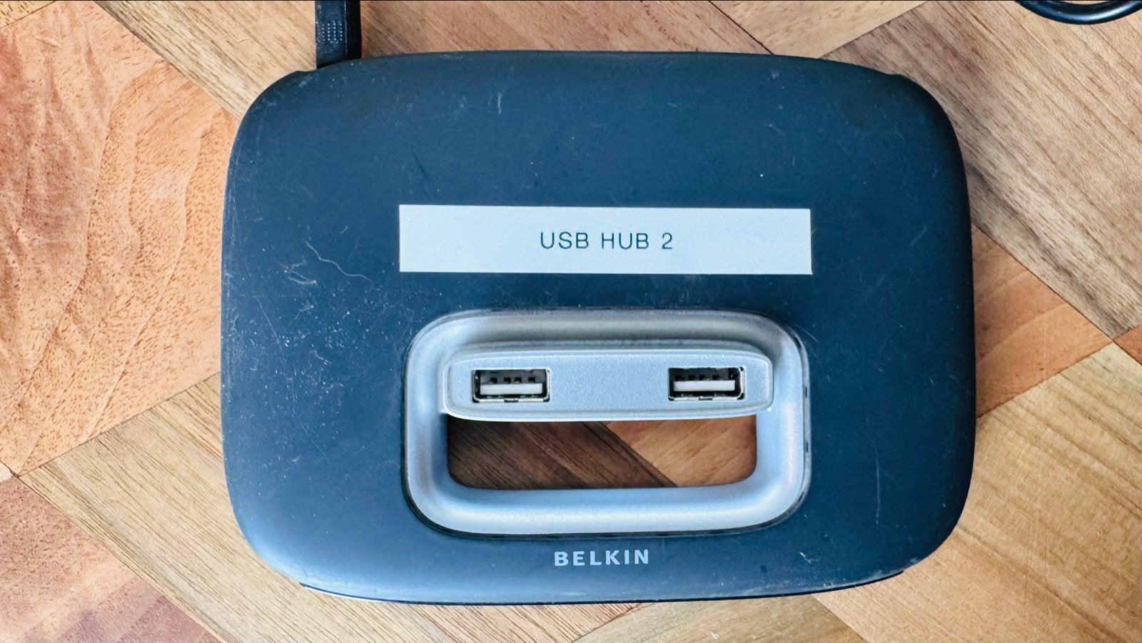 Belkin Hi-Speed USB 2.0 7-poorts hub, Ophalen of Verzenden, Gebruikt, 2 TB of meer