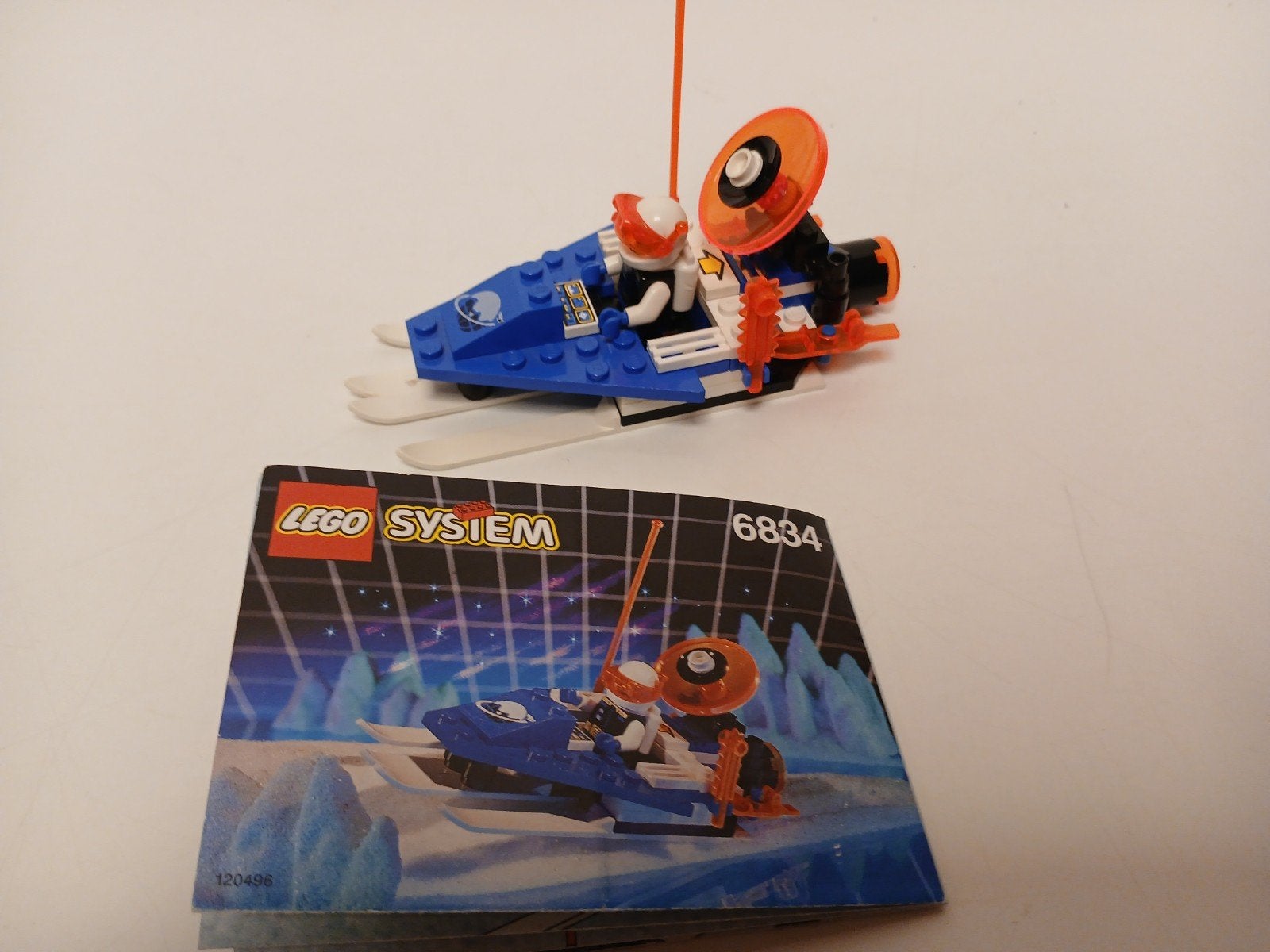 Lego ice planet 6834 celestal sled met boekje, Ophalen of Verzenden