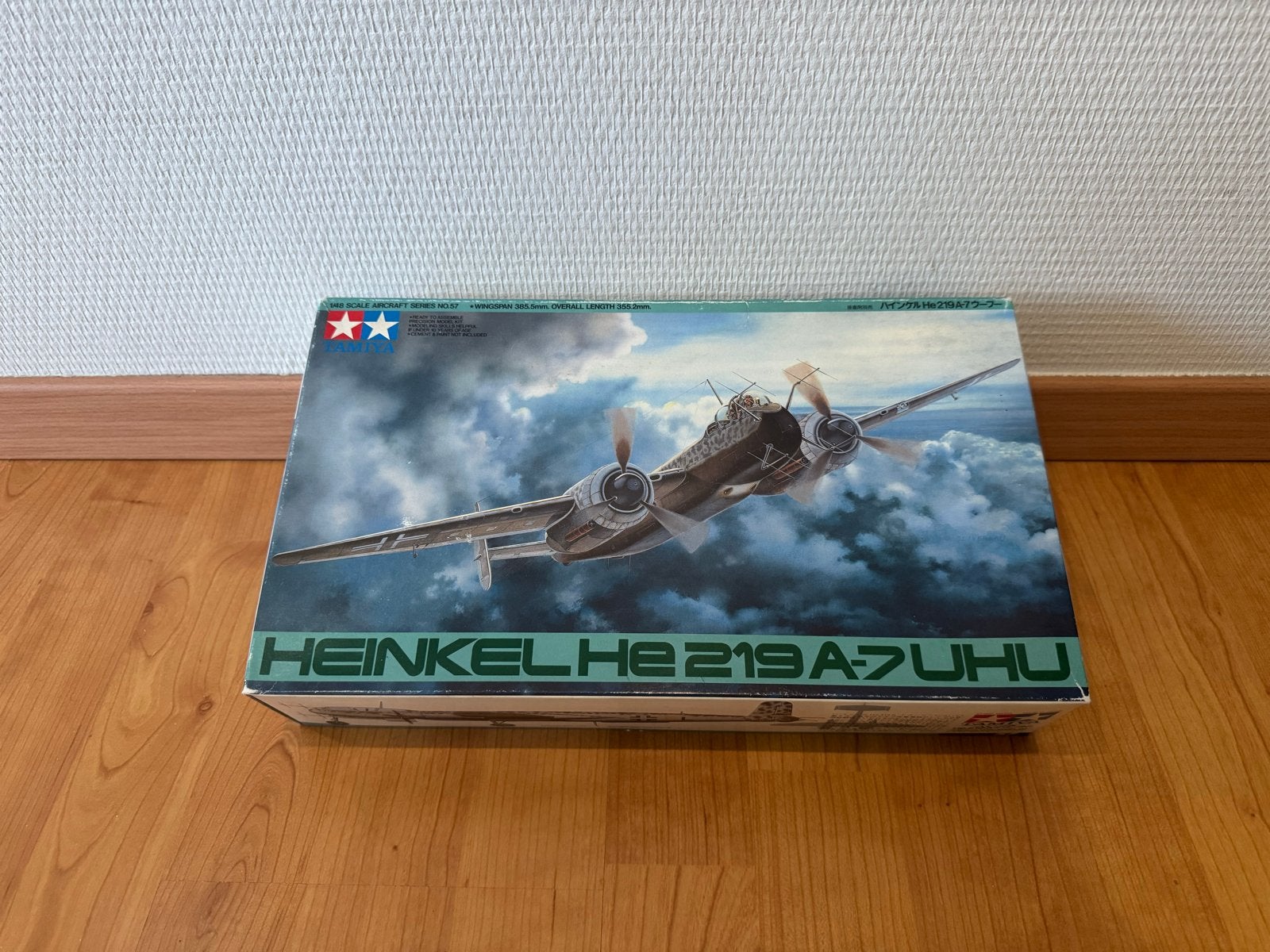 Tamiya Heinkel He 219 A-7 Uhu 1/48, Overige merken, 1:72 tot 1:144, Nieuw, Ophalen of Verzenden