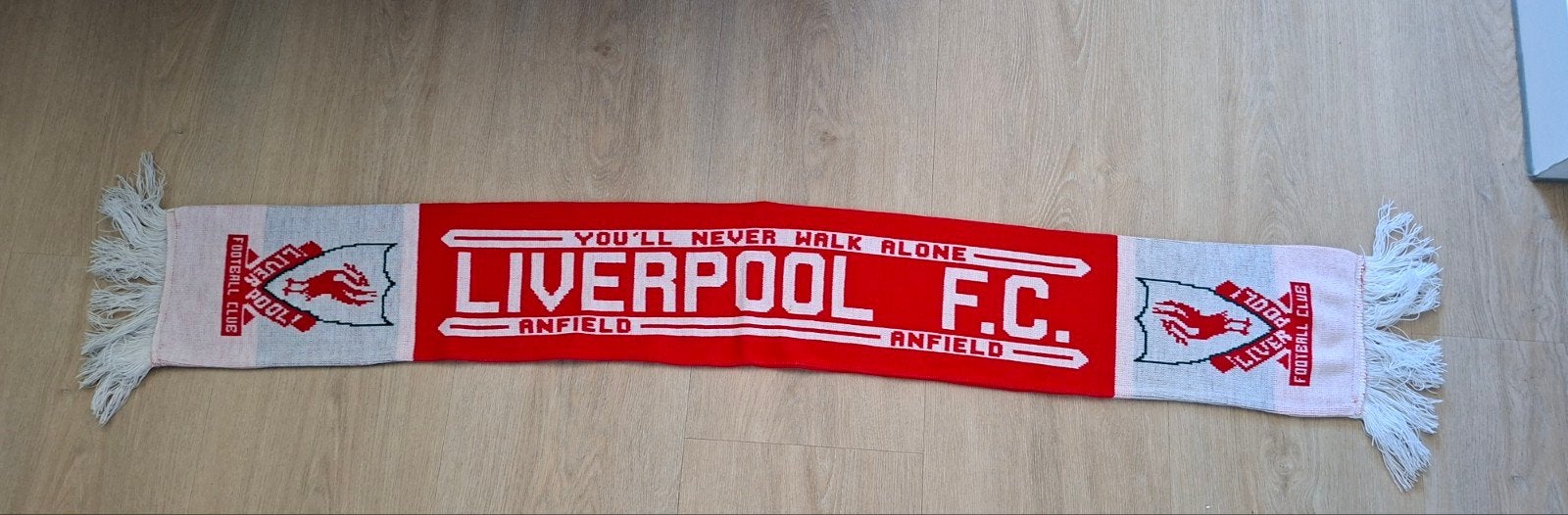 Liverpool sjaal, Ophalen of Verzenden, Buitenlandse clubs, Vaantje of Sjaal