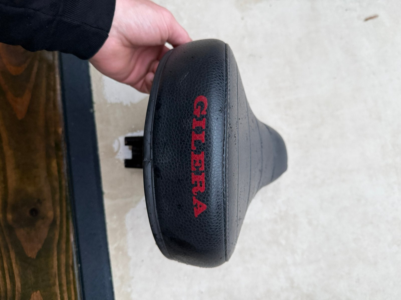 Gilera Citta Zadel & Achter Zitje, Fietsen en Brommers, Ophalen of Verzenden, Zo goed als nieuw, Zadel