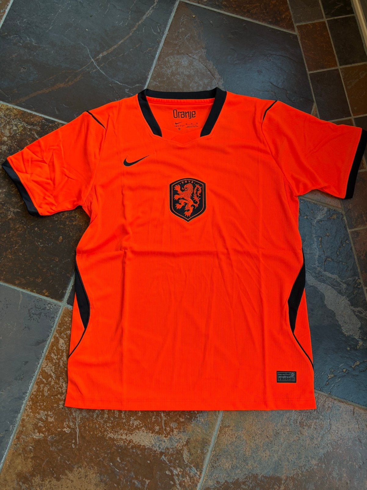 Nederland WK Thuisshirt Maat M, Verzenden, Zo goed als nieuw, Maat 48/50 (M), Oranje