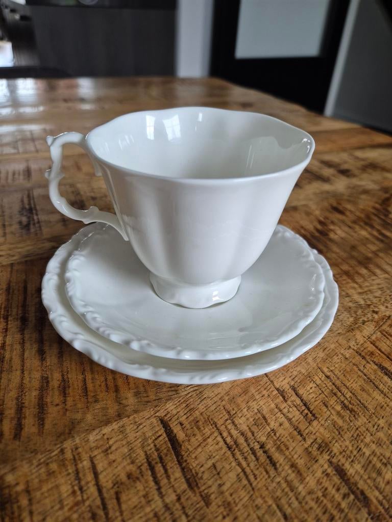 Royal Albert bone China kopje en schotels, Verzamelen, Porselein, Kristal en Bestek, Ophalen of Verzenden, Zo goed als nieuw, Porselein