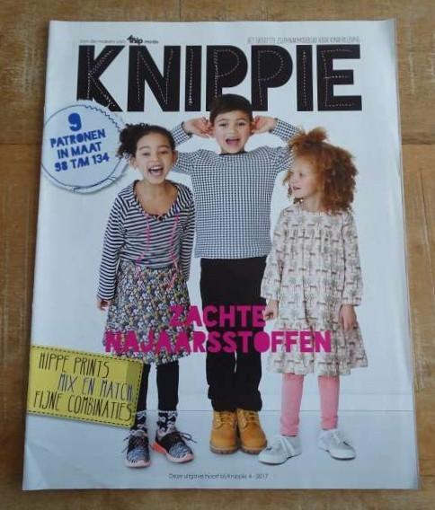 Knippie bijlage nr. 4 /2017, 9 patronen in maat 98 t/m 134, Hobby en Vrije tijd, Kledingpatronen, Verzenden, Zo goed als nieuw