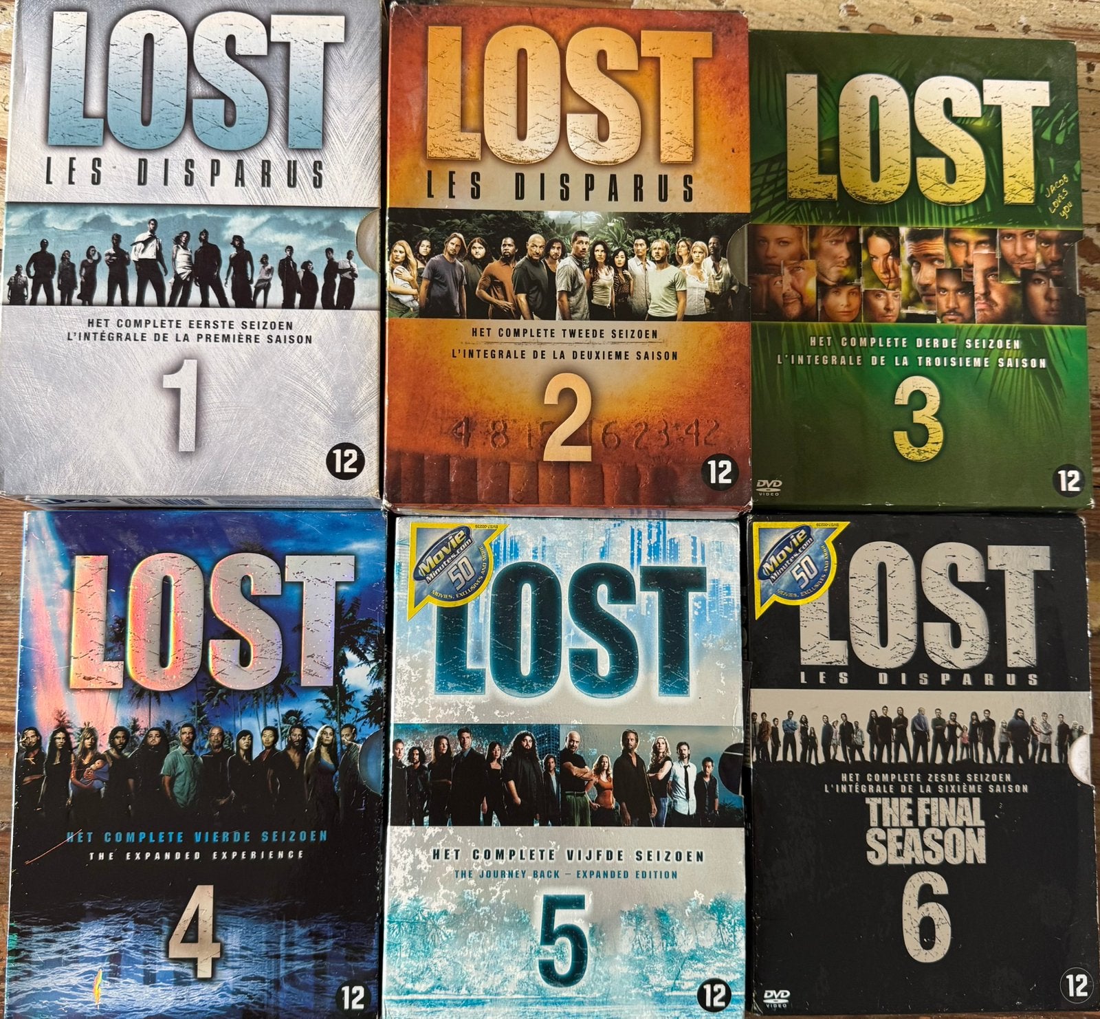 Lost Complete serie seizoen 1 tm 6, Ophalen, Nederlands, Drama, Zo goed als nieuw