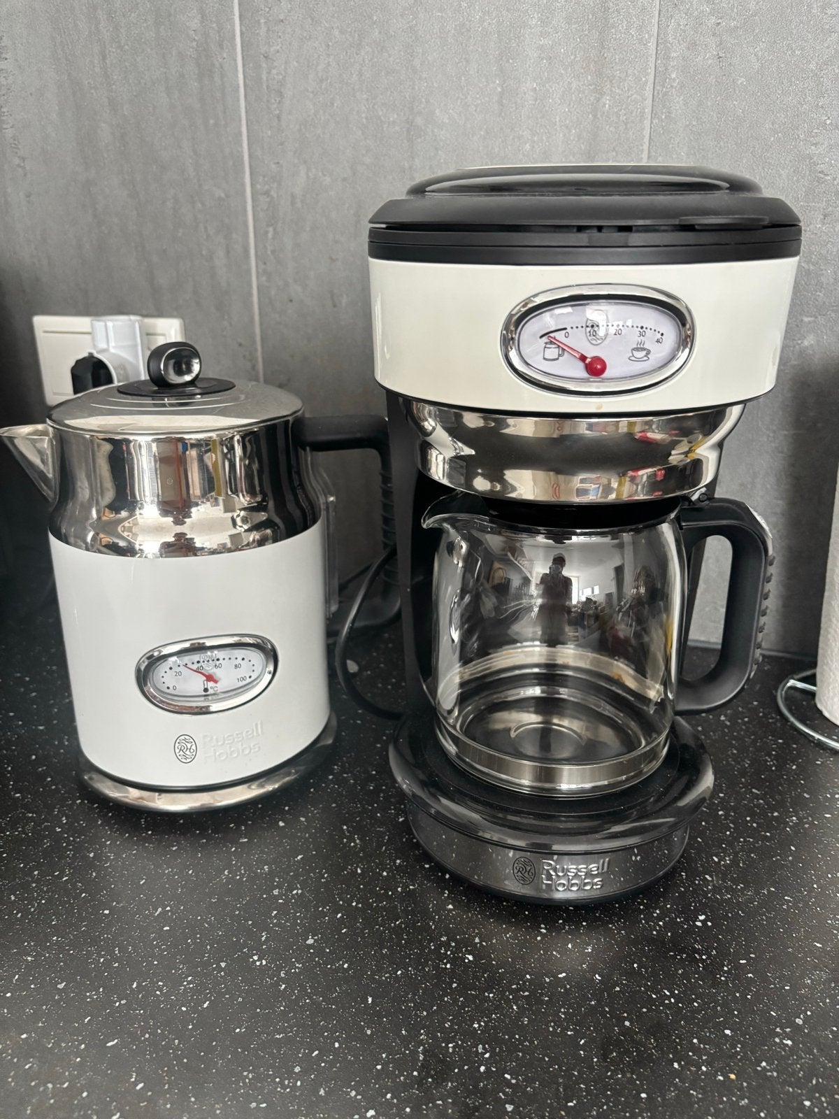 Russell Hobbs Retro Koffiezetapparaat, Ophalen, Gebruikt, 10 kopjes of meer, Koffiemachine
