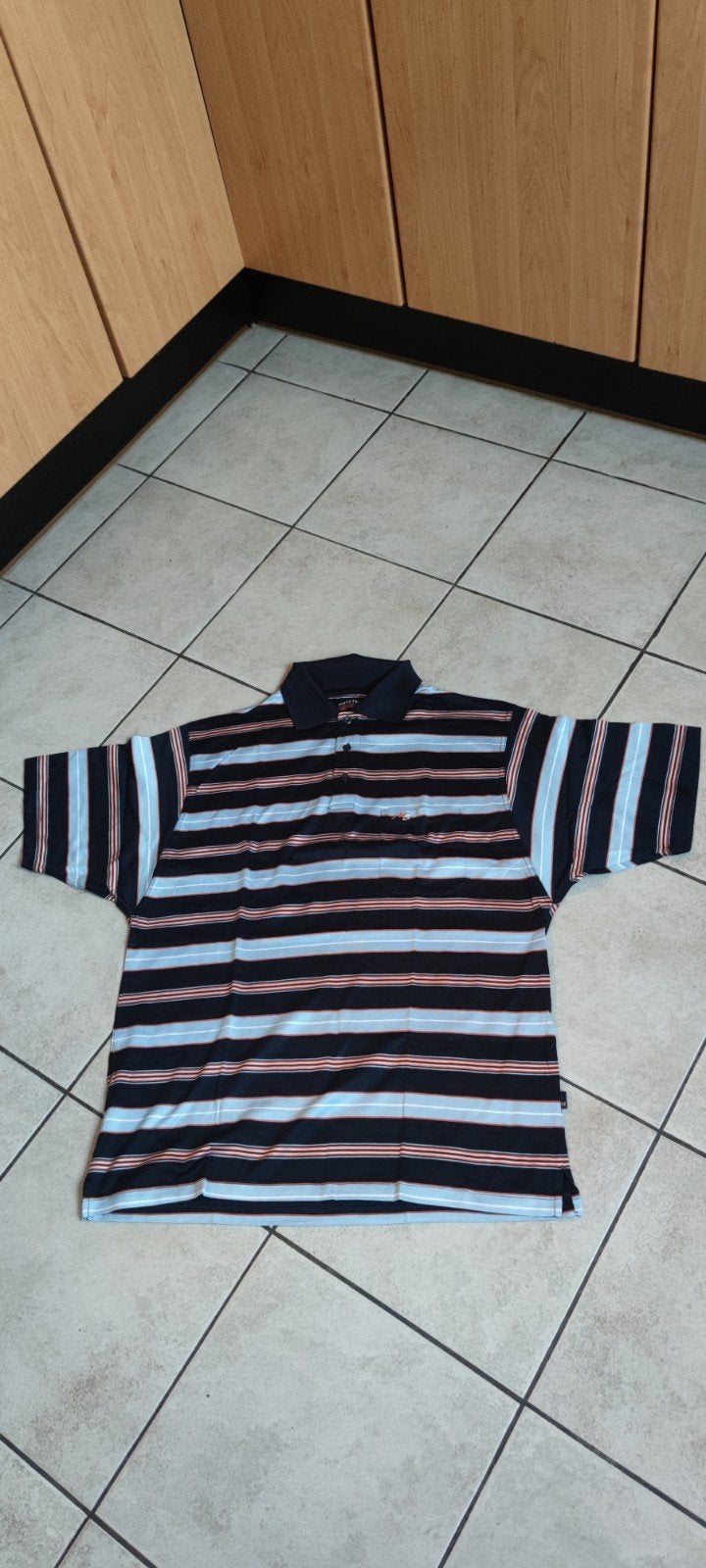 MAINSTREAM nieuwe staat polo maat M tot L, Kleding | Heren, Ophalen of Verzenden, Zo goed als nieuw, Maat 52/54 (L), Blauw