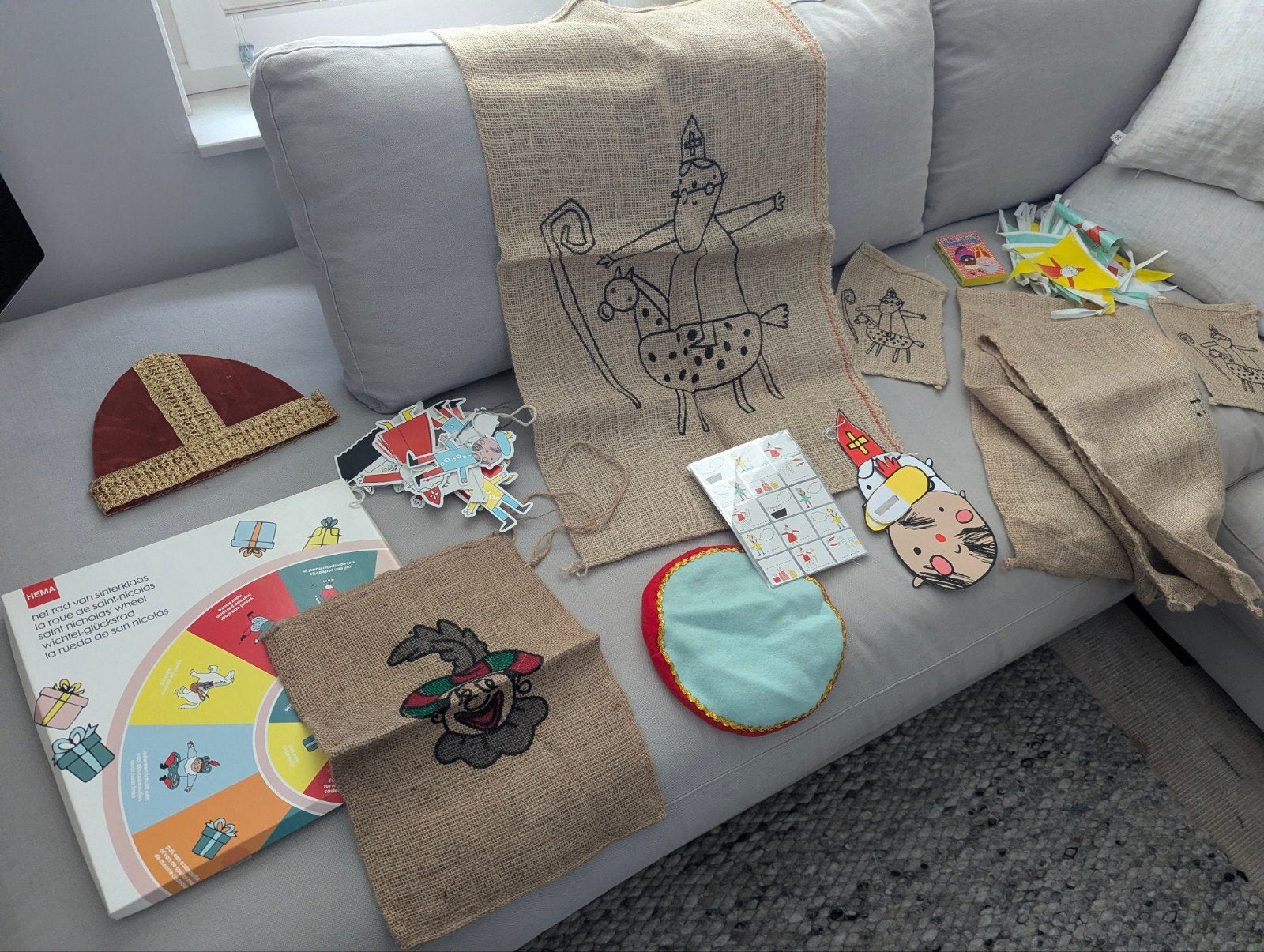 veel Sinterklaas spullen en versiering, Ophalen of Verzenden