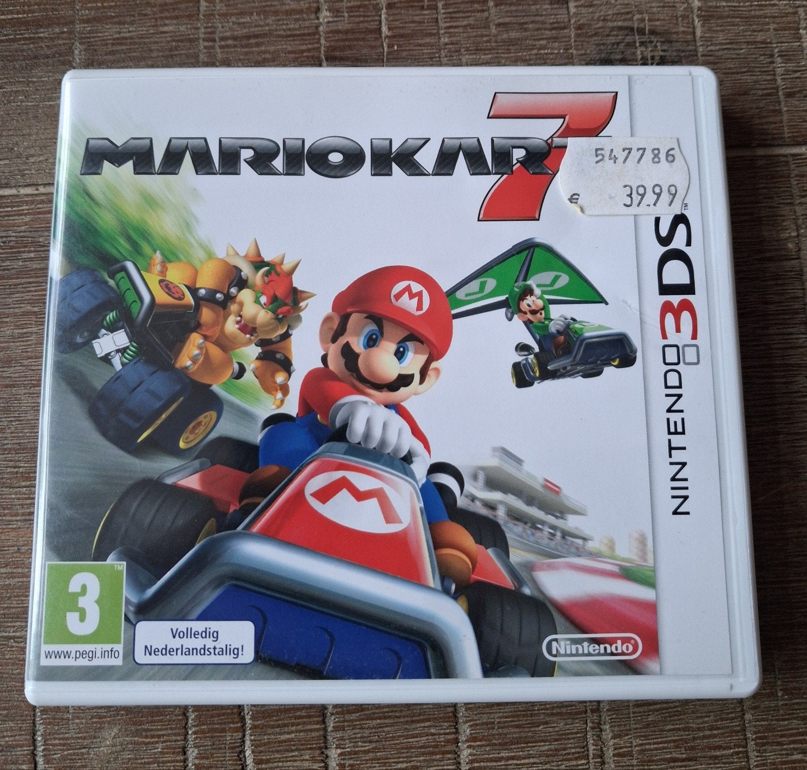 Mario Kart 7 (Nintendo 3DS) - Zo goed als nieuw, Ophalen of Verzenden