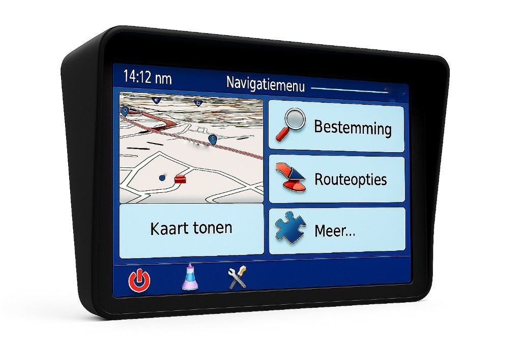 Foto 10 van 7 inch Vrachtwagen, Camper GPS Navigatie.BLUETOOTH, AVIN,16G