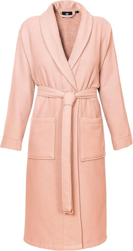 LAYNENBURG Dames Badjas Knuffelpique maat XXL (ca 50) NIEUW, Ophalen of Verzenden, Nieuw, Roze, Overige typen