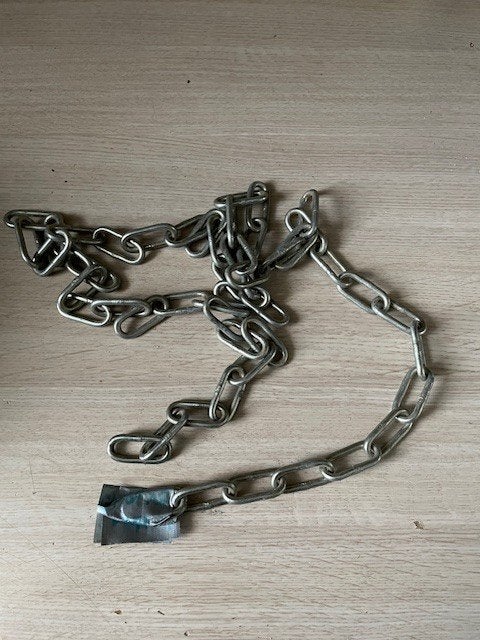 Nr.267: Ketting 1.80 m, fietsketting, kettingslot, Fietsen en Brommers, Fietsaccessoires | Fietssloten, Ophalen of Verzenden, Zo goed als nieuw