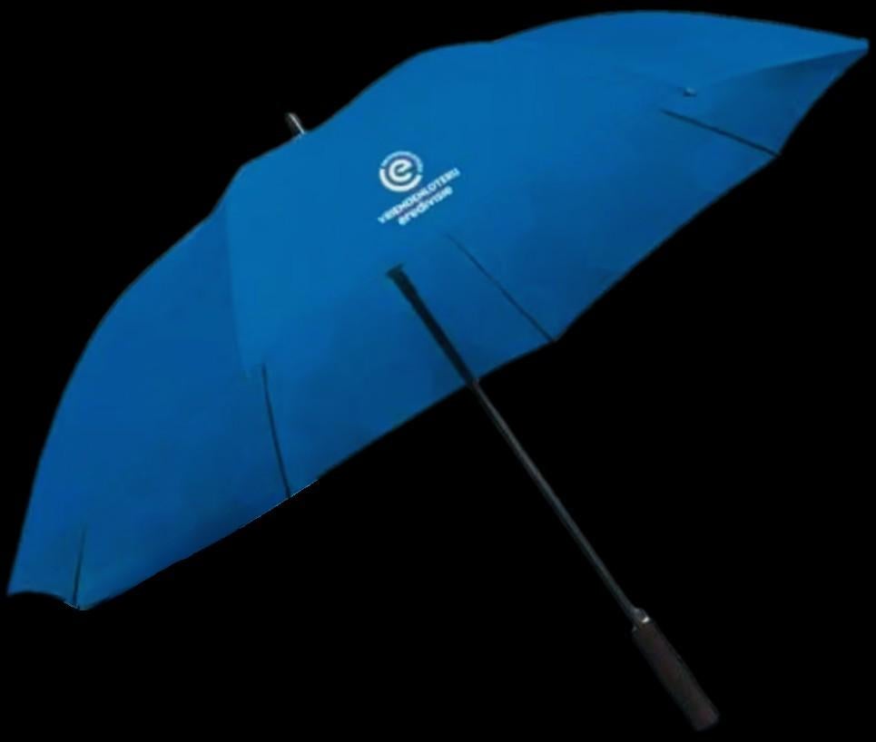 Nieuw mooie grote blauwe Eredivisie paraplu., Ophalen, Nieuw, Blauw