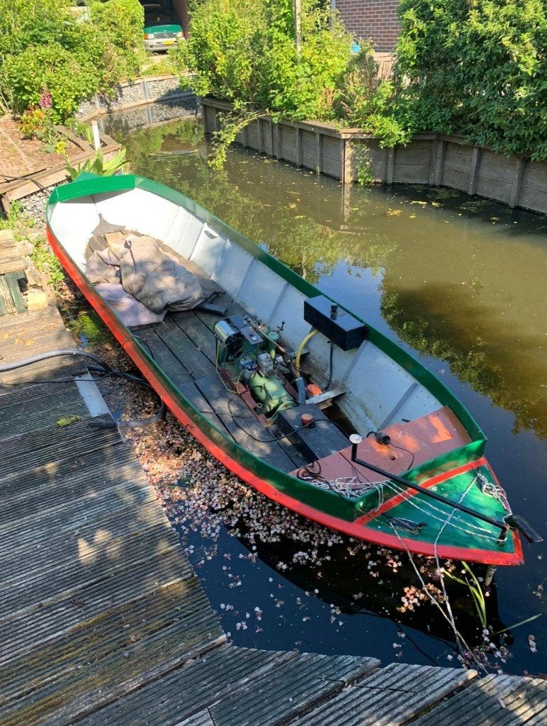 Schuit te koop, Watersport en Boten, Ophalen, Gebruikt, Bilgepomp, Binnenboordmotor