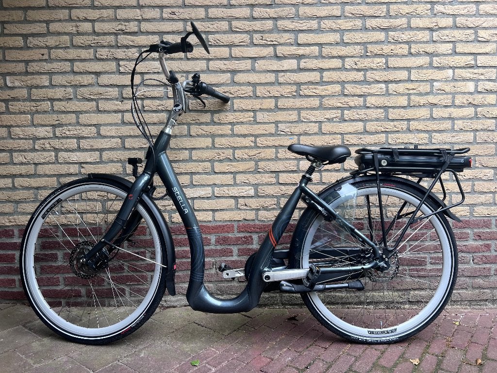 Lage instap elektrische fiets Stella Nantes, Fietsen en Brommers, Elektrische fietsen, Zo goed als nieuw, 51 tot 55 cm, 50 km per accu of meer
