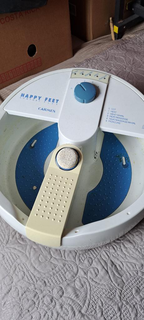 Carmen happy feet comfort plus voeten spa, Ophalen of Verzenden, Gebruikt, Hand- en Voetverzorging
