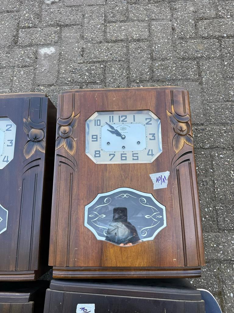 Antieke Jura wandklok met Ave Maria gong, Ophalen of Verzenden