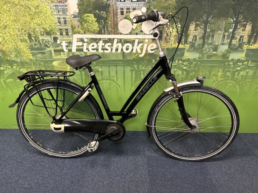Fietshokje Raaks: Gazelle Chamonix damesfiets 50cm, Niet ingevuld, 47 tot 50 cm, Versnellingen, Niet ingevuld