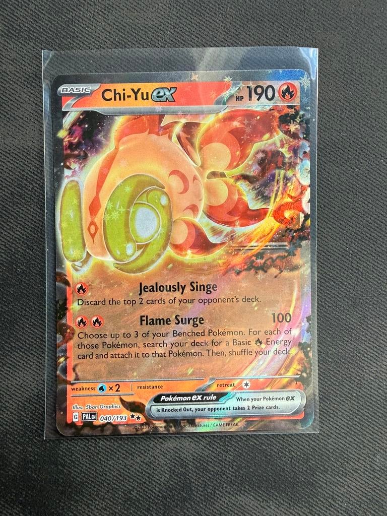 Chi-Yu EX #040/193, Ophalen of Verzenden, Zo goed als nieuw