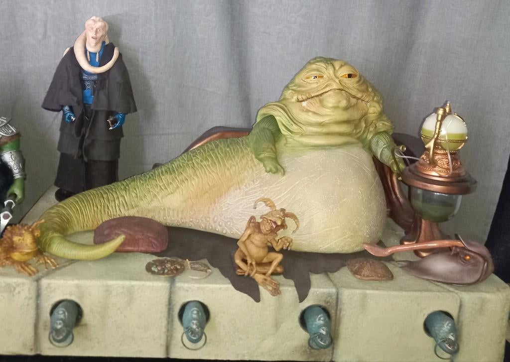 Jabba the hutt sideshow, Verzamelen, Star Wars, Ophalen of Verzenden, Zo goed als nieuw, Actiefiguurtje
