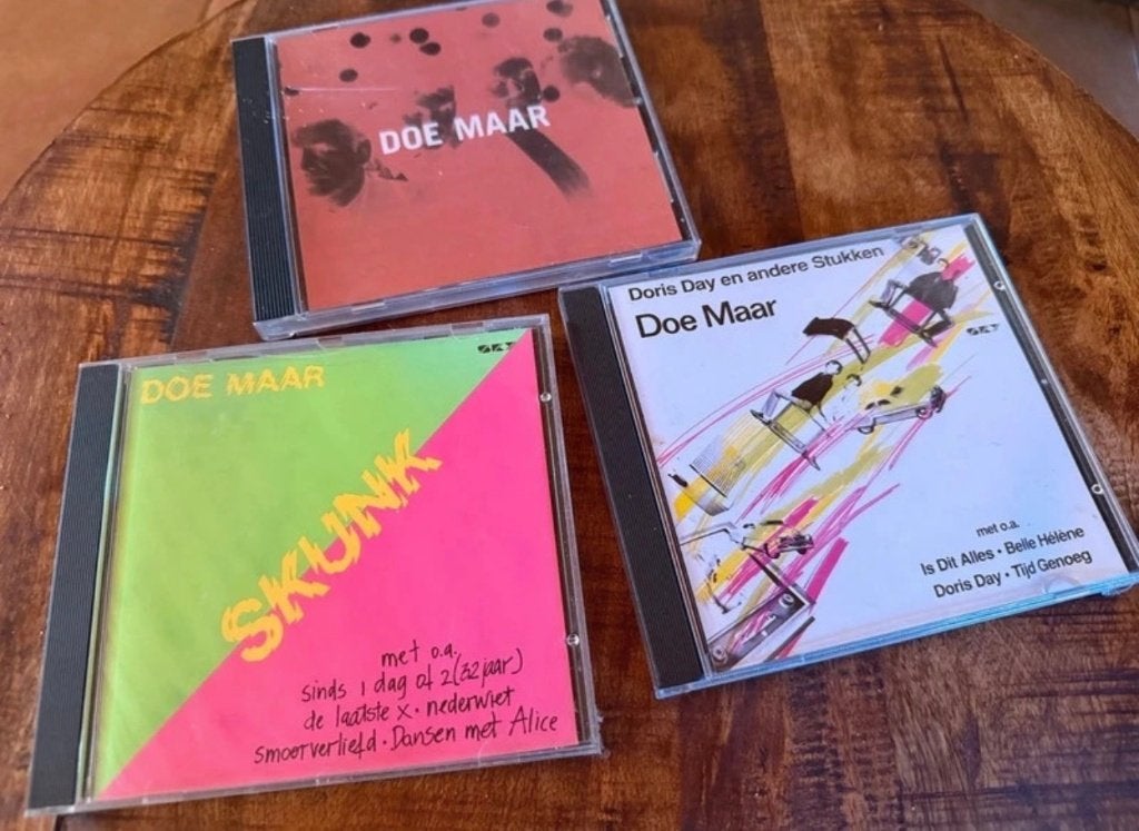 Doe Maar CD's - Skunk, Doris Day en andere stukken, Gebruikt, Ophalen of Verzenden, Pop, Inclusief doosje