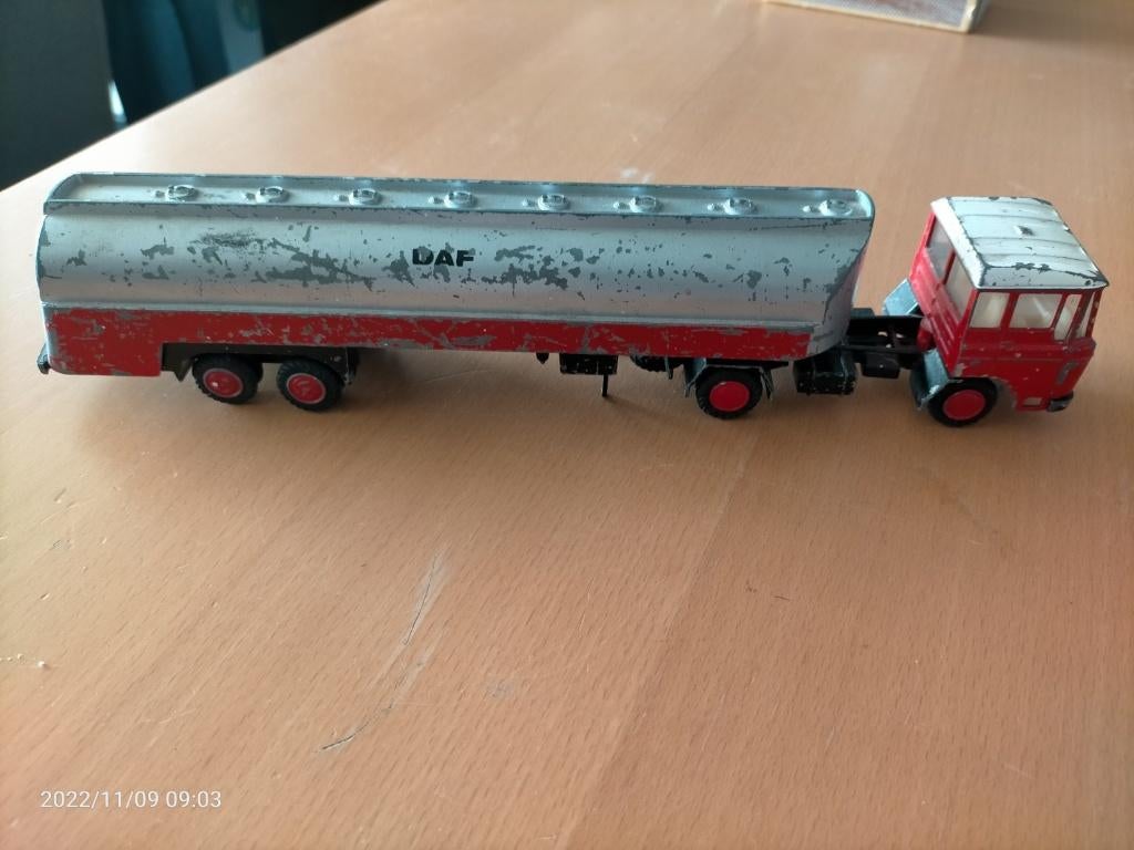 Lion toys Daf Tanker, Hobby en Vrije tijd, Modelauto's | 1:50, Verzenden, Bus of Vrachtwagen, Lion Toys