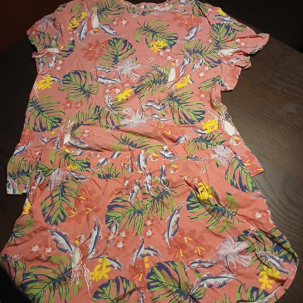 Zomer pyjama set dames 44/46 - Zo goed als nieuw, Esmara, Ophalen of Verzenden, Zo goed als nieuw, Maat 46/48 (XL) of groter