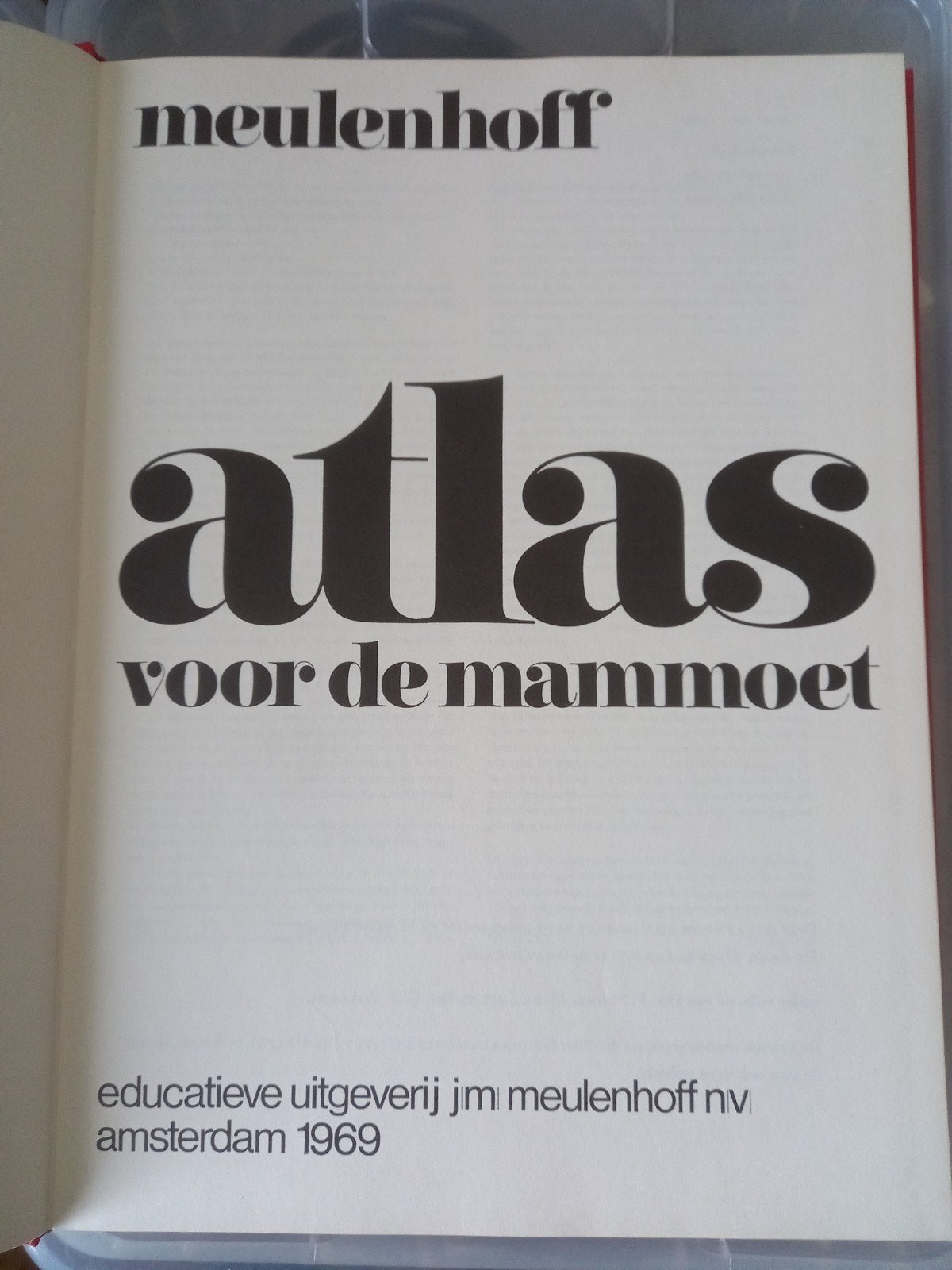 Atlas, Ophalen of Verzenden, Gelezen, Overige onderwerpen