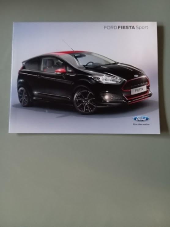 Ford Fiesta Sport 3 / 2014 4 pag. Duits, Verzenden, Zo goed als nieuw, Ford