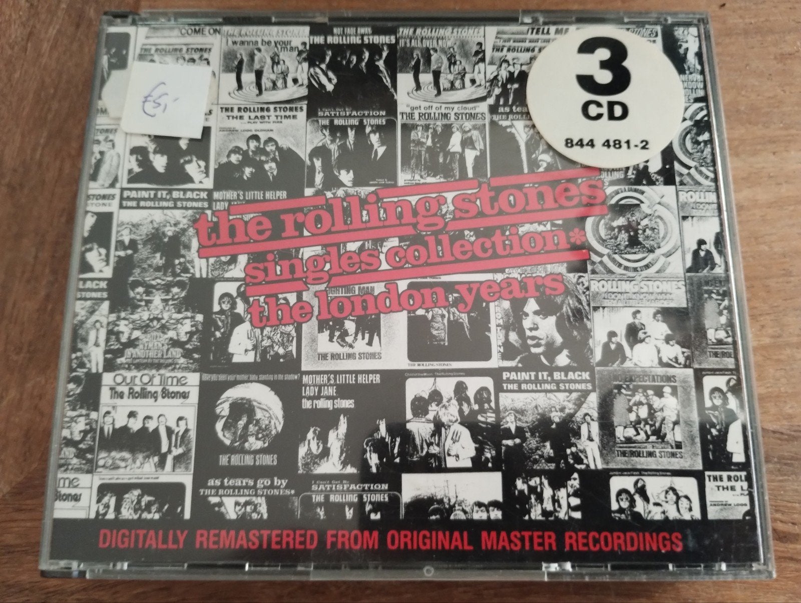 The Rolling Stones Singles Collection The London Years 3CD, Ophalen of Verzenden, 1980 - 1989, Zo goed als nieuw, Boxset