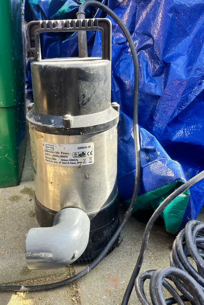 Dompelpomp QBO030-3P, Ophalen, Gebruikt, Elektrisch, Dompelpomp