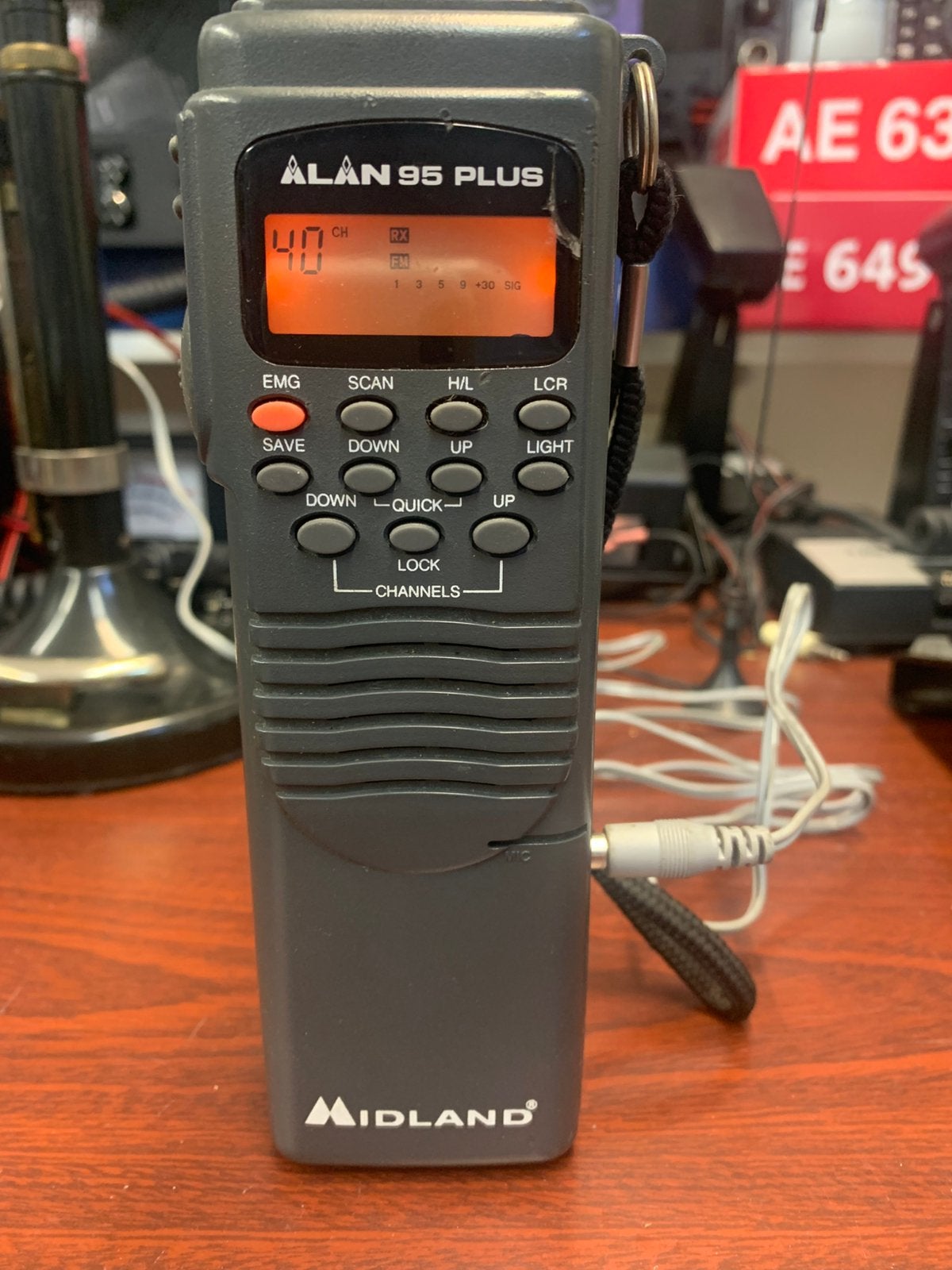 Midland 95 plus 40 kanalen FM 27mc radio., Telecommunicatie, Portofoons en Walkie-talkies, Ophalen of Verzenden, Zo goed als nieuw