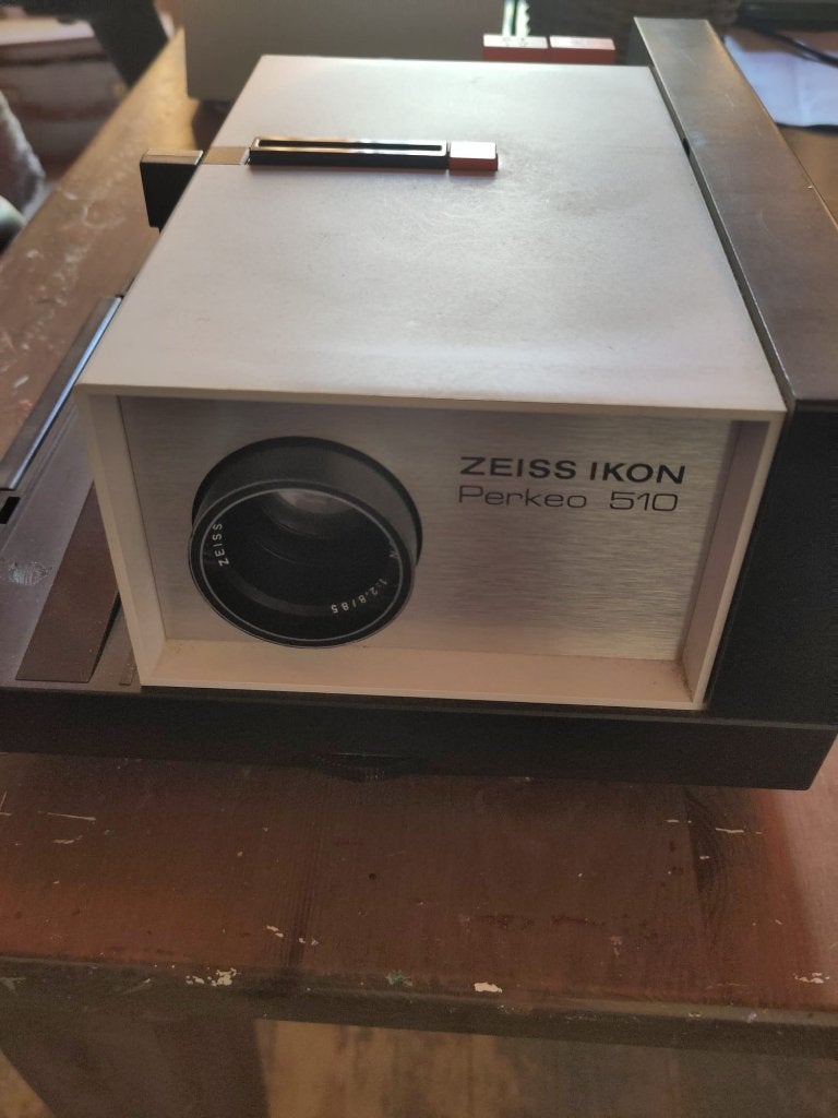 diaprojector Zeiss Ikon Perkeo 510 - DEFECT!, Ophalen, Niet werkend