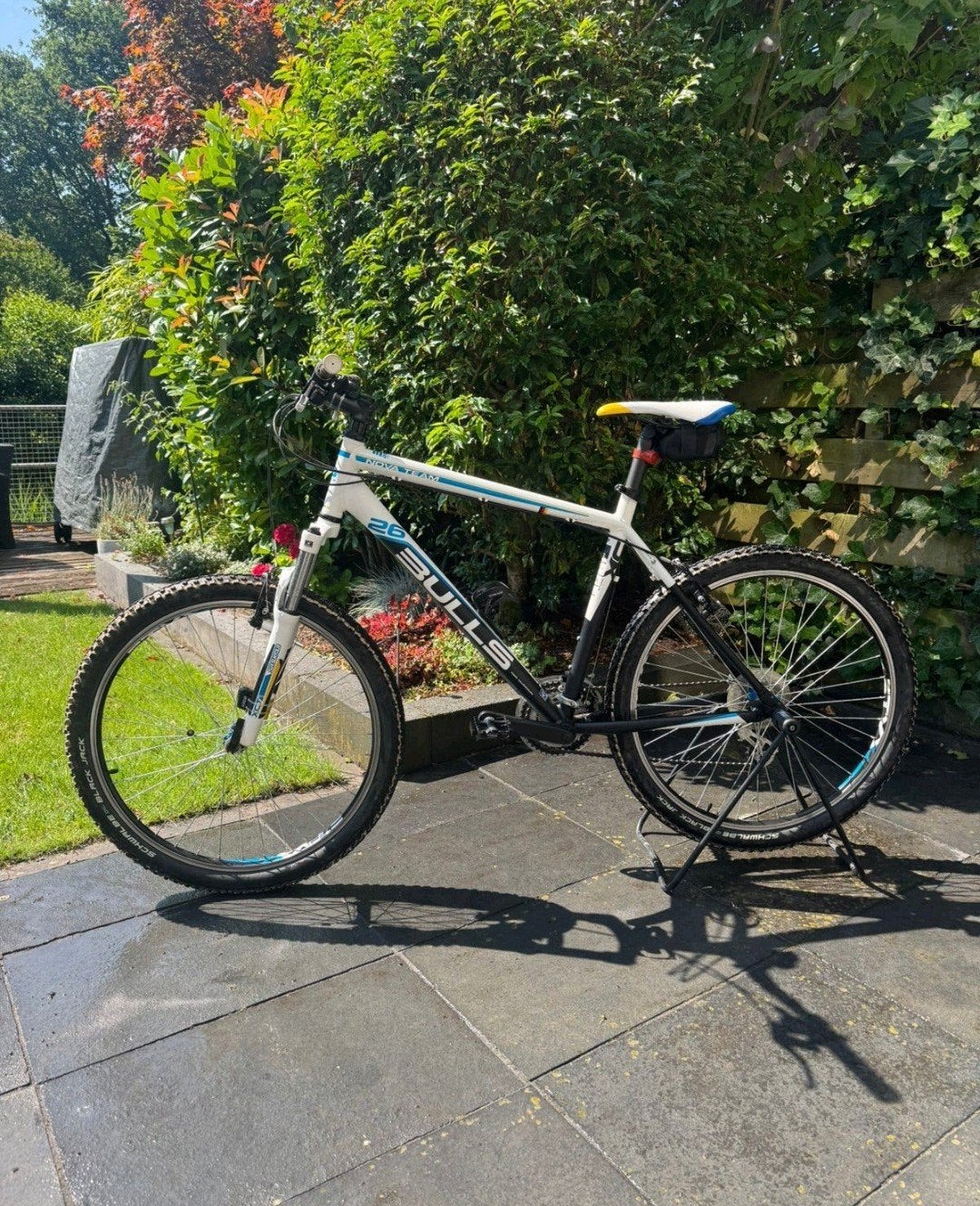 Bulls Nova Team 26 Mountainbike - Wit/Blauw, Hardtail, 49 tot 53 cm, Zo goed als nieuw, Ophalen
