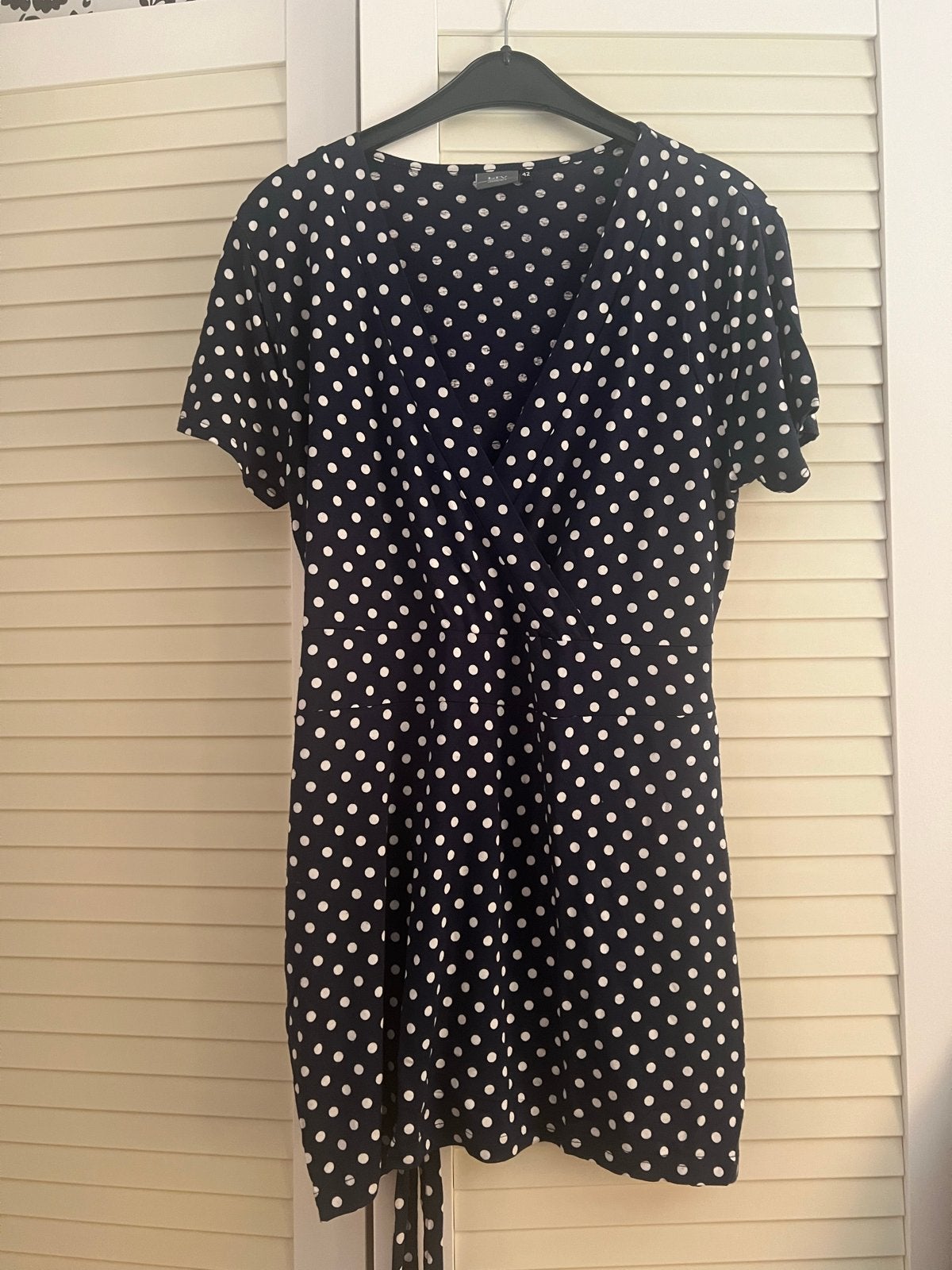 LIV Essentials Tuniek met stippen - Maat 42 (L), Kleding | Dames, Ophalen of Verzenden, Zo goed als nieuw, Maat 42/44 (L), Blauw