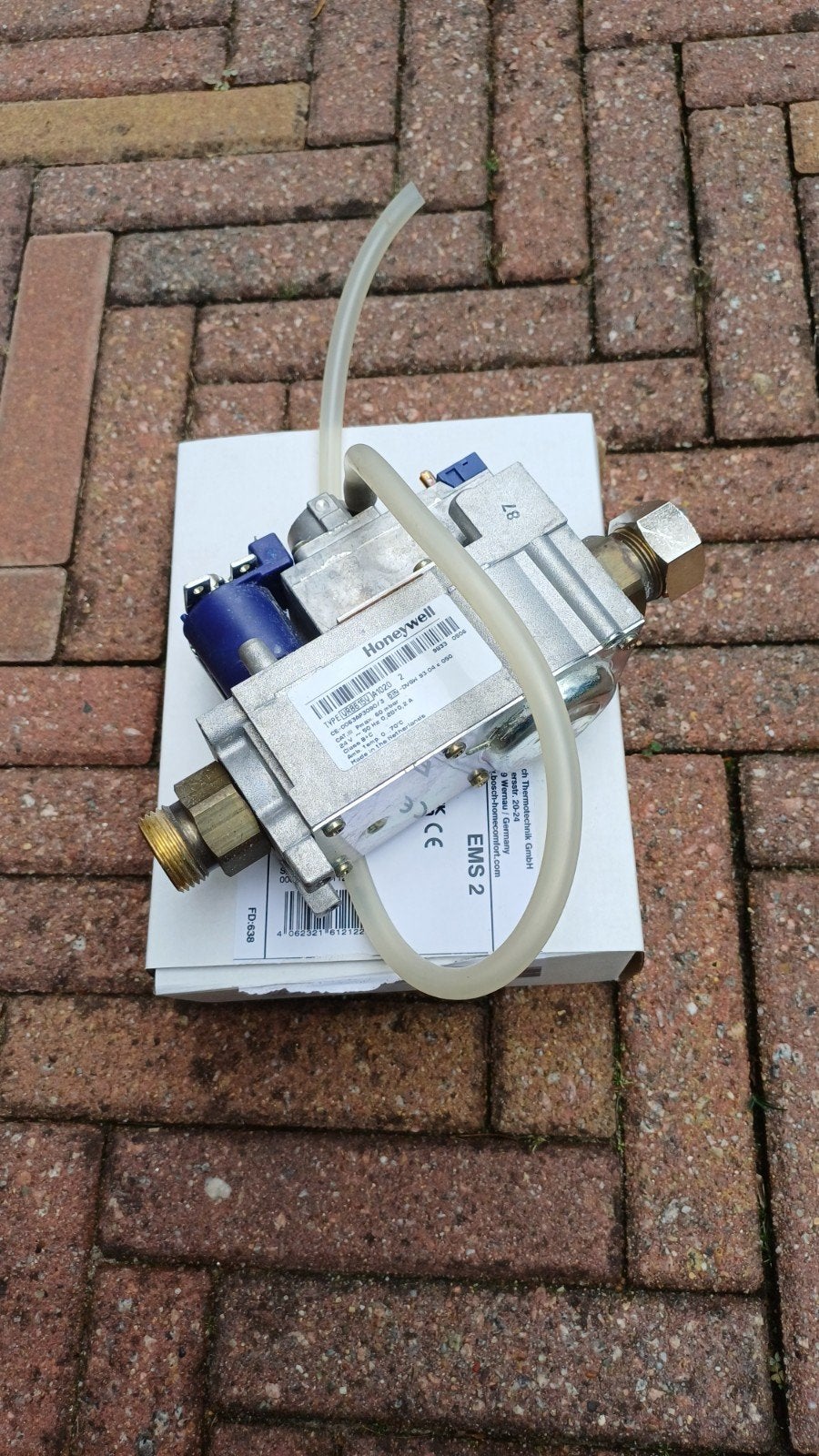 Nefit Ecomline gasblok, Ophalen of Verzenden, Gebruikt