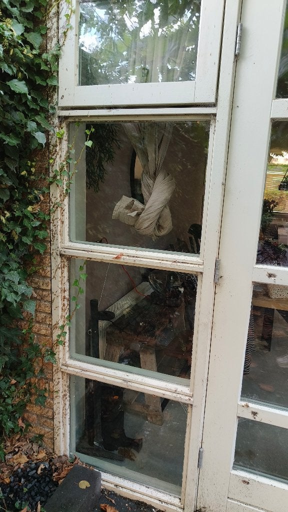 Mooie pui te koop, Ophalen, 225 cm of meer, Zo goed als nieuw, Inclusief glas