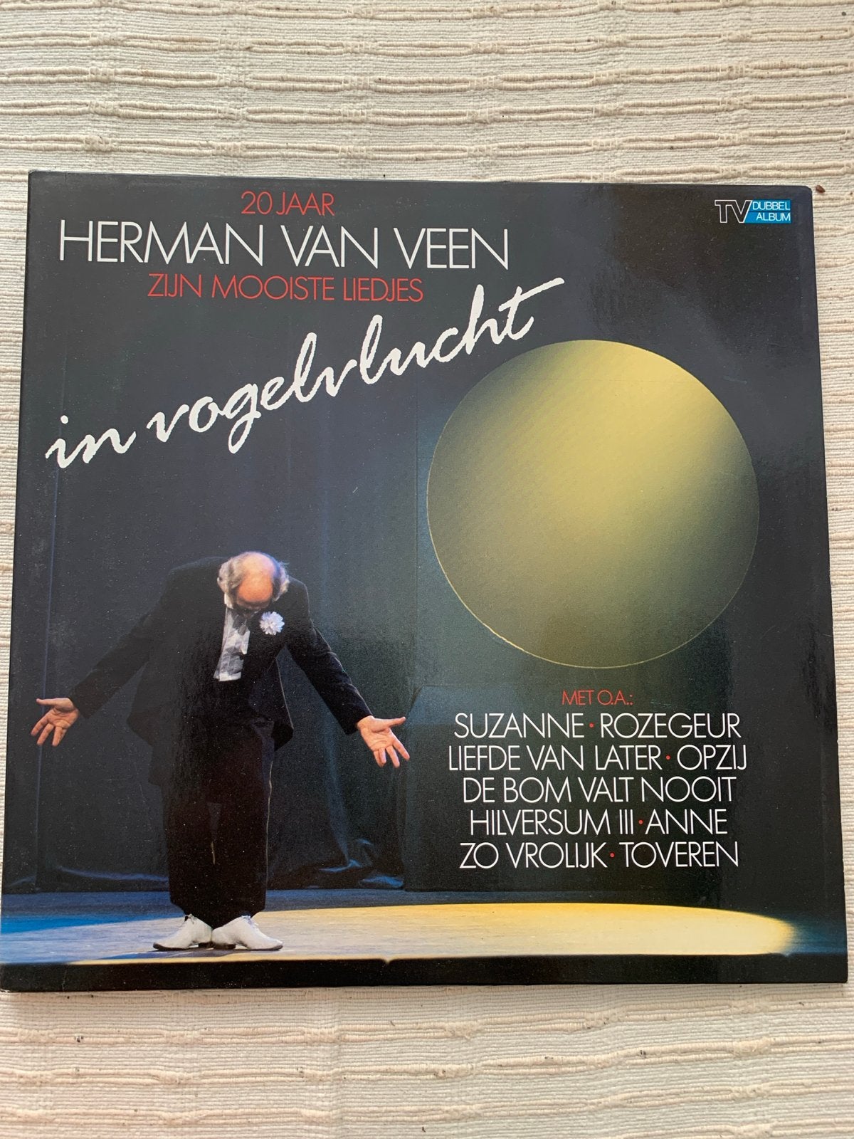 Herman van Veen - In Vogelvlucht (20 Jaar Zijn Mooiste Liedj, Gebruikt, Ophalen of Verzenden, Pop, 12 inch