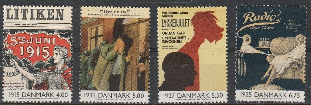4349. Denemarken 1248/51 pfr. Gebeurtenissen 20e Eeuw, Ophalen of Verzenden, Denemarken, Postfris